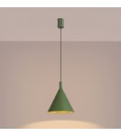 Sollux Lampa wisząca NOX 25 zielona oliwka SL.2525