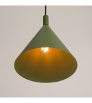 Sollux Lampa wisząca NOX 25 zielona oliwka SL.2525