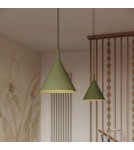 Sollux Lampa wisząca NOX 25 zielona oliwka SL.2525
