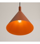Sollux Lampa wisząca NOX 25 ochra czerwona SL.2526