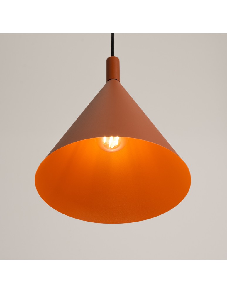 Sollux Lampa wisząca NOX 25 ochra czerwona SL.2526