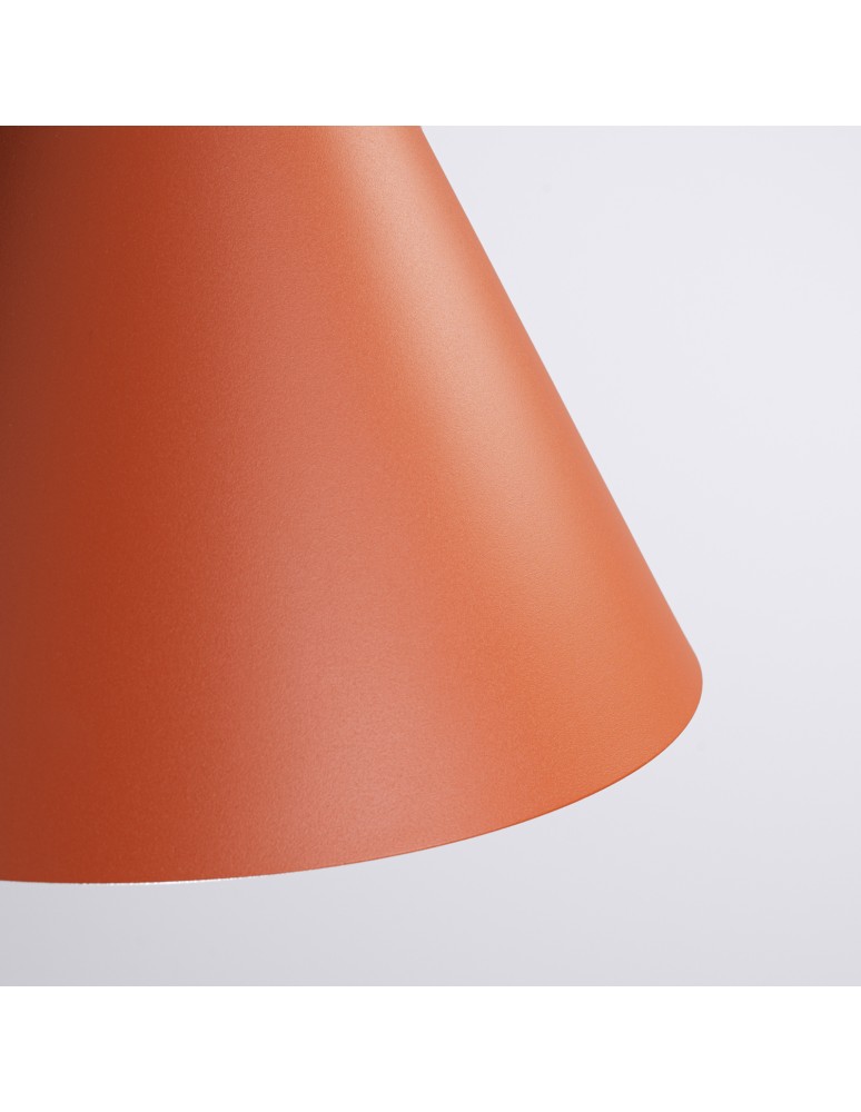 Sollux Lampa wisząca NOX 25 ochra czerwona SL.2526