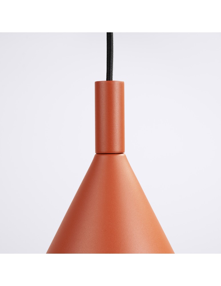 Sollux Lampa wisząca NOX 25 ochra czerwona SL.2526