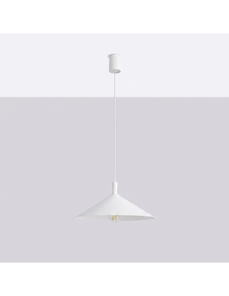 Sollux Lampa wisząca NOX 40 biała SL.2536