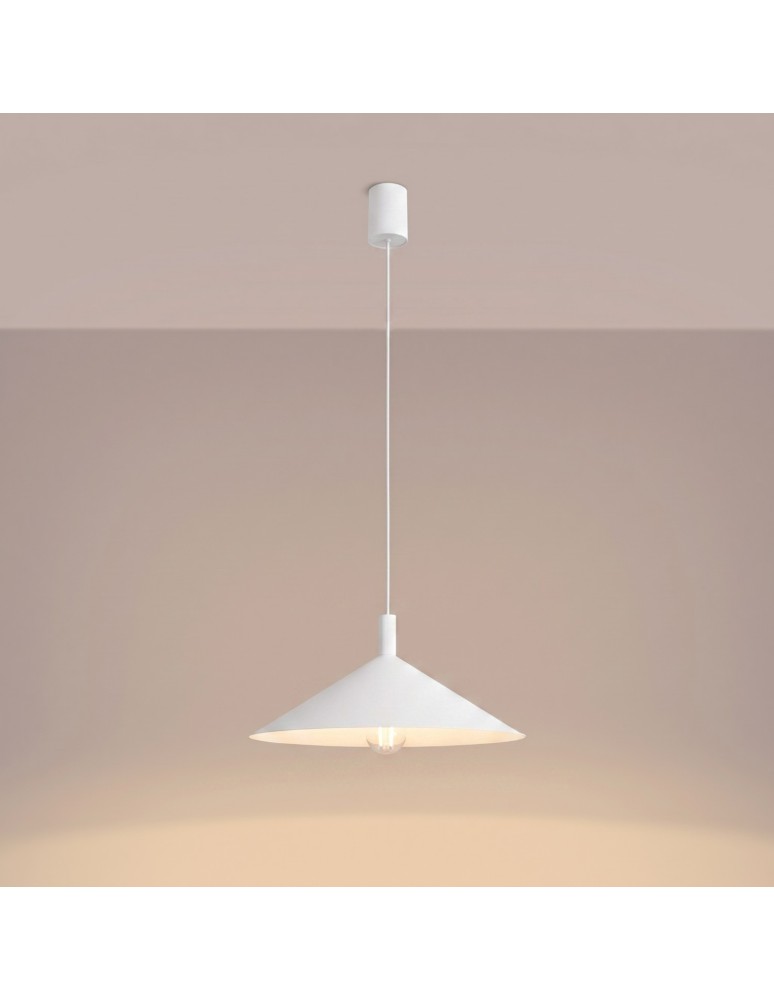 Sollux Lampa wisząca NOX 40 biała SL.2536