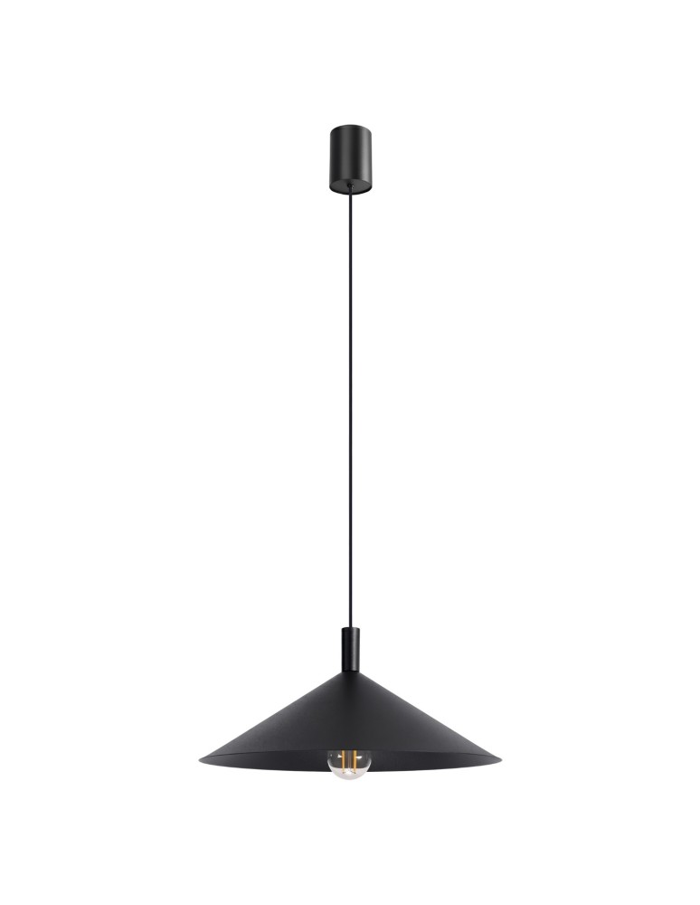 Sollux Lampa wisząca NOX 40 czarna SL.2537 Sollux Lampa wisząca NOX 40 czarna SL.2537