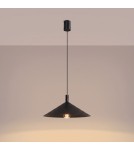 Sollux Lampa wisząca NOX 40 czarna SL.2537 Sollux Lampa wisząca NOX 40 czarna SL.2537