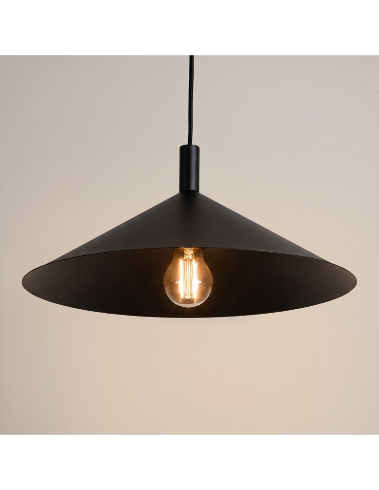 Sollux Lampa wisząca NOX 40 czarna SL.2537 Sollux Lampa wisząca NOX 40 czarna SL.2537