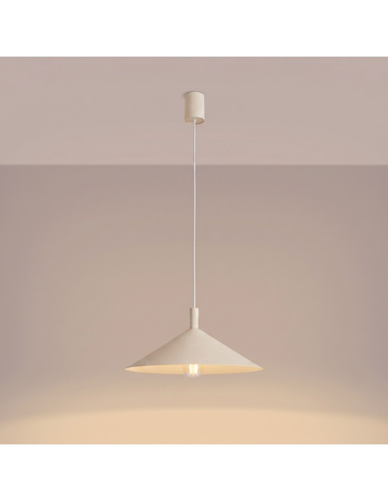Sollux Lampa wisząca NOX 40 beżowa SL.2539