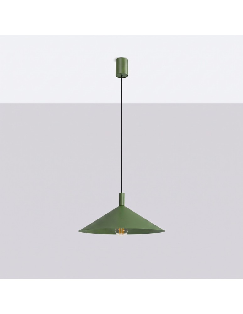 Sollux Lampa wisząca NOX 40 zielona oliwka SL.2540