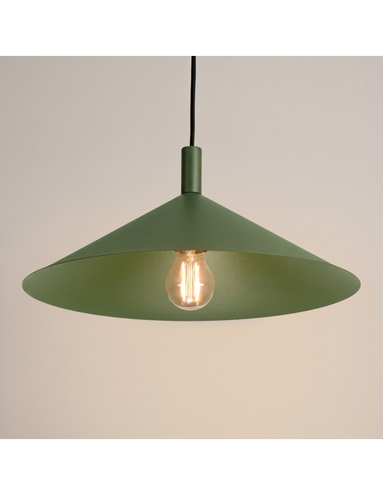 Sollux Lampa wisząca NOX 40 zielona oliwka SL.2540