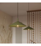 Sollux Lampa wisząca NOX 40 zielona oliwka SL.2540