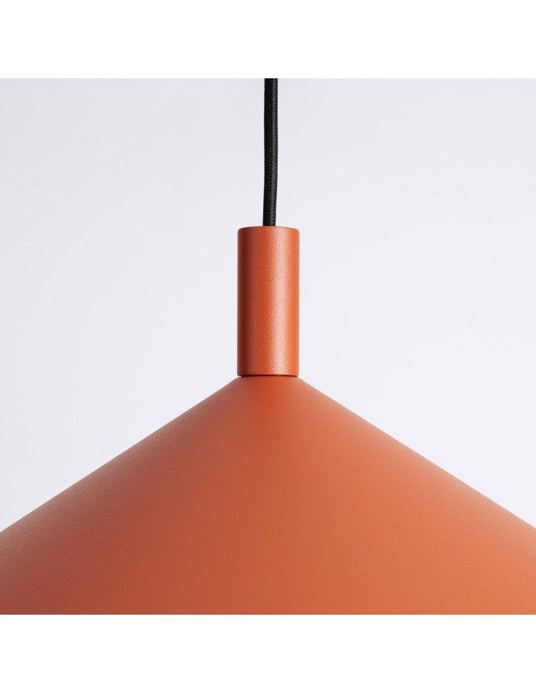 Sollux Lampa wisząca NOX 40 ochra czerwona SL.2541