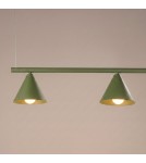 Sollux Żyrandol NOX 4L zielona oliwka SL.2555 Sollux Żyrandol NOX 4L zielona oliwka SL.2555