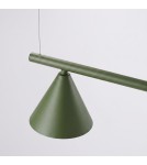 Sollux Żyrandol NOX 4L zielona oliwka SL.2555 Sollux Żyrandol NOX 4L zielona oliwka SL.2555