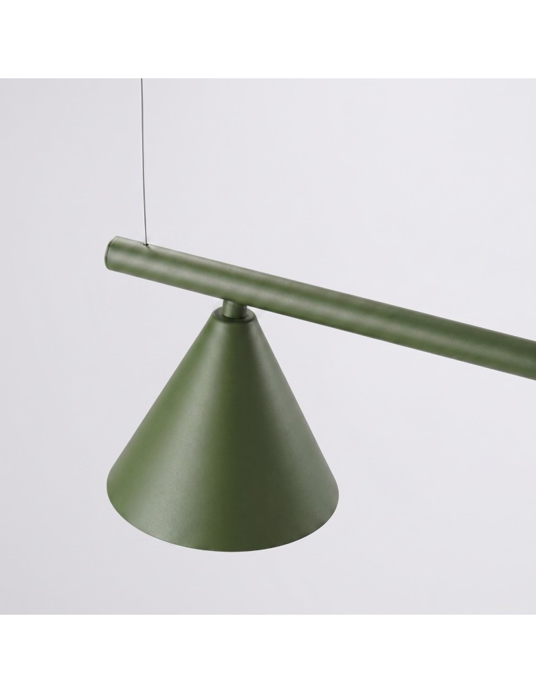 Sollux Żyrandol NOX 4L zielona oliwka SL.2555 Sollux Żyrandol NOX 4L zielona oliwka SL.2555