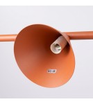 Sollux Żyrandol NOX 4L ochra czerwona SL.2556