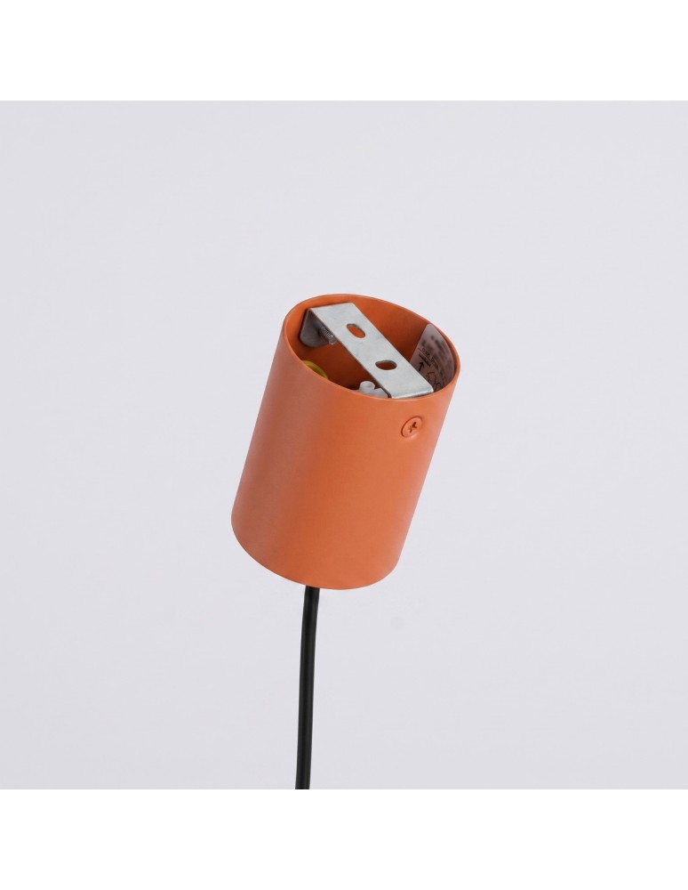 Sollux Żyrandol NOX 4L ochra czerwona SL.2556