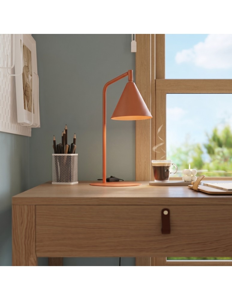 Sollux Lampa biurkowa NOX ochra czerwona SL.2571