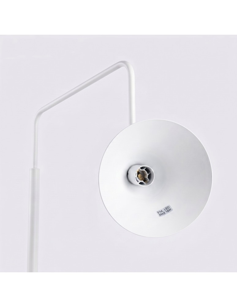 Sollux Lampa podłogowa NOX biała SL.2581 Sollux Lampa podłogowa NOX biała SL.2581