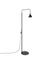 View Sollux Lampa podłogowa NOX czarna SL.2582