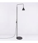 Sollux Lampa podłogowa NOX czarna SL.2582