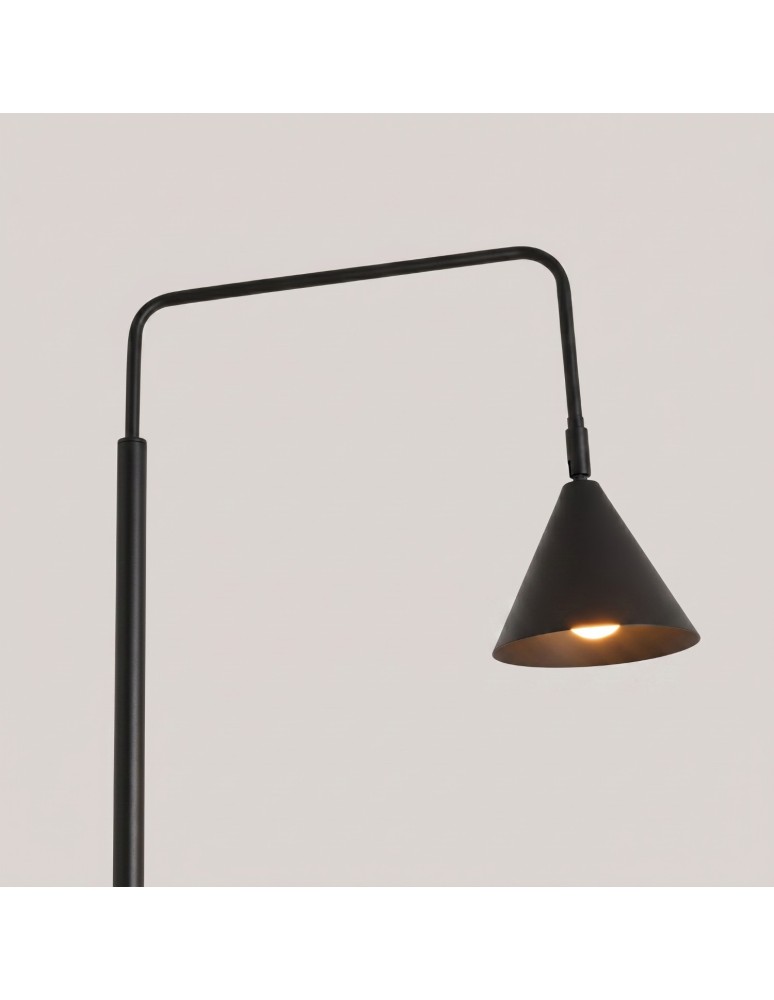 Sollux Lampa podłogowa NOX czarna SL.2582