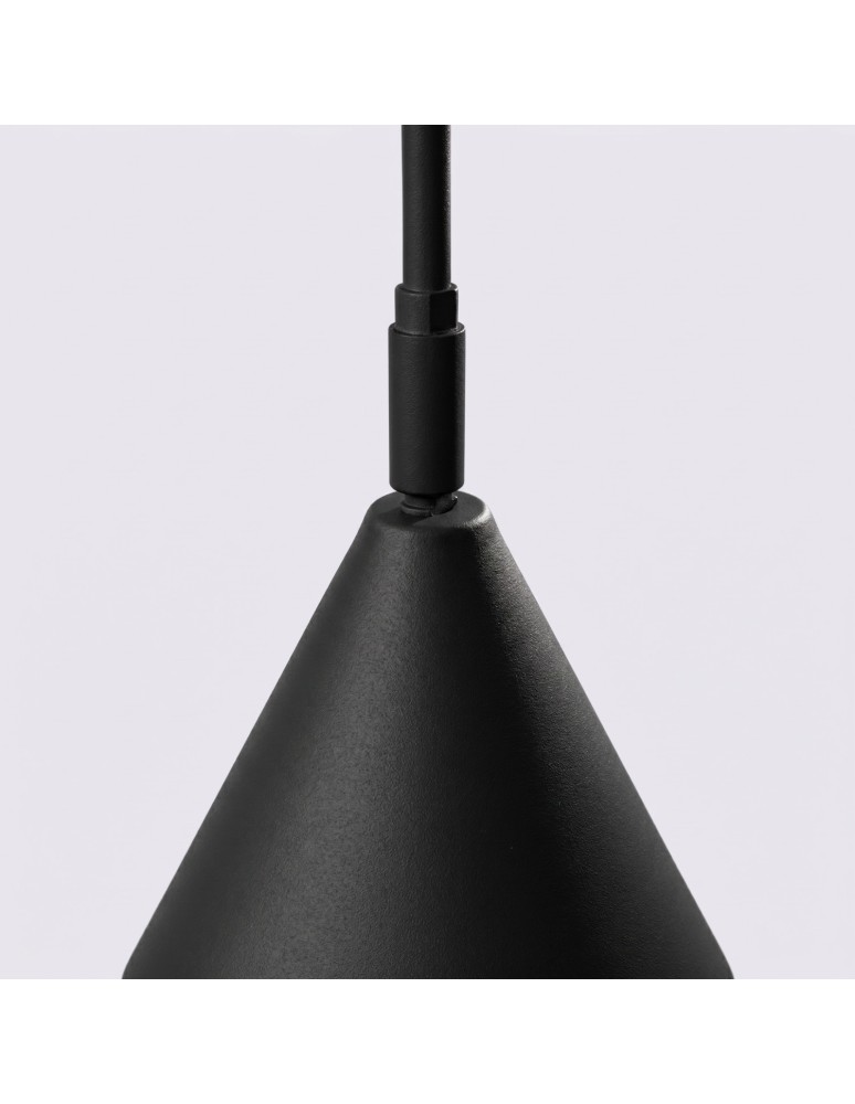 Sollux Lampa podłogowa NOX czarna SL.2582