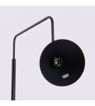 Sollux Lampa podłogowa NOX czarna SL.2582