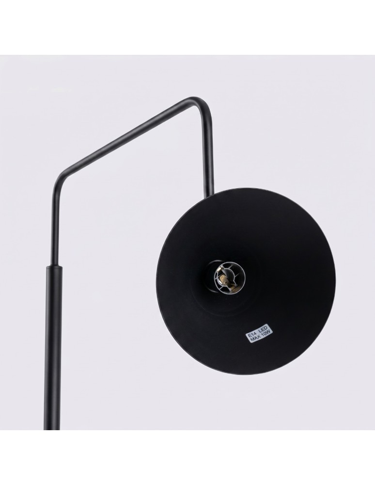 Sollux Lampa podłogowa NOX czarna SL.2582