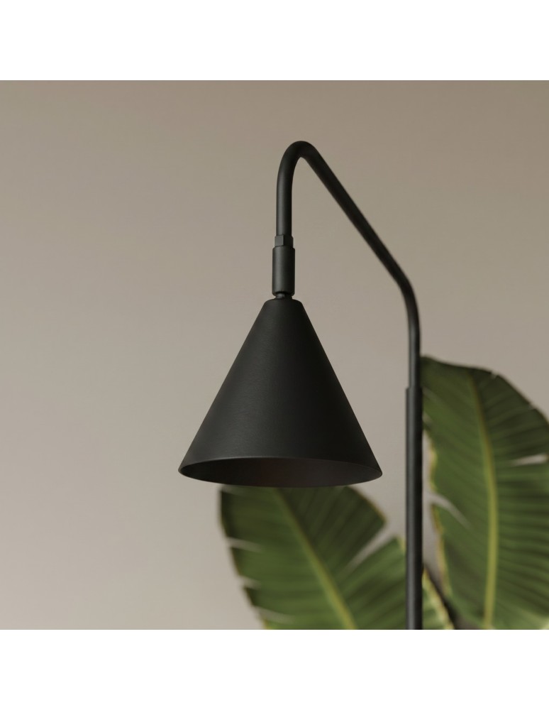 Sollux Lampa podłogowa NOX czarna SL.2582
