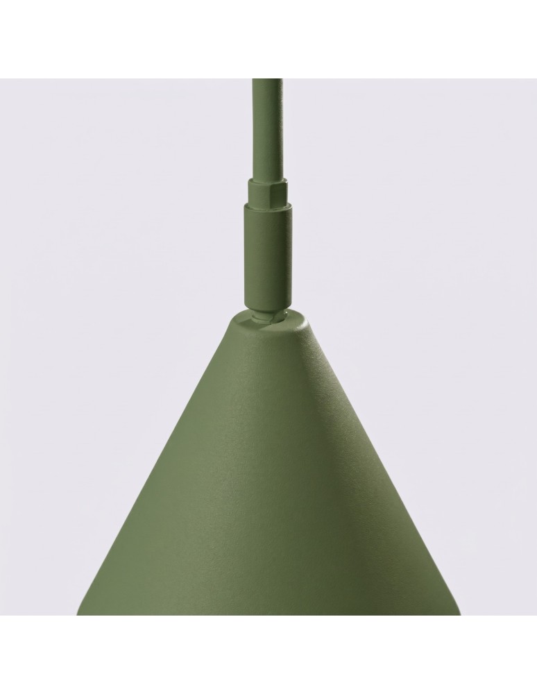 Sollux Lampa podłogowa NOX zielona oliwka SL.2585
