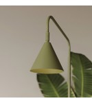 Sollux Lampa podłogowa NOX zielona oliwka SL.2585