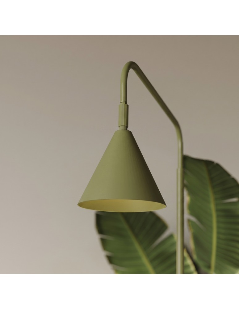 Sollux Lampa podłogowa NOX zielona oliwka SL.2585