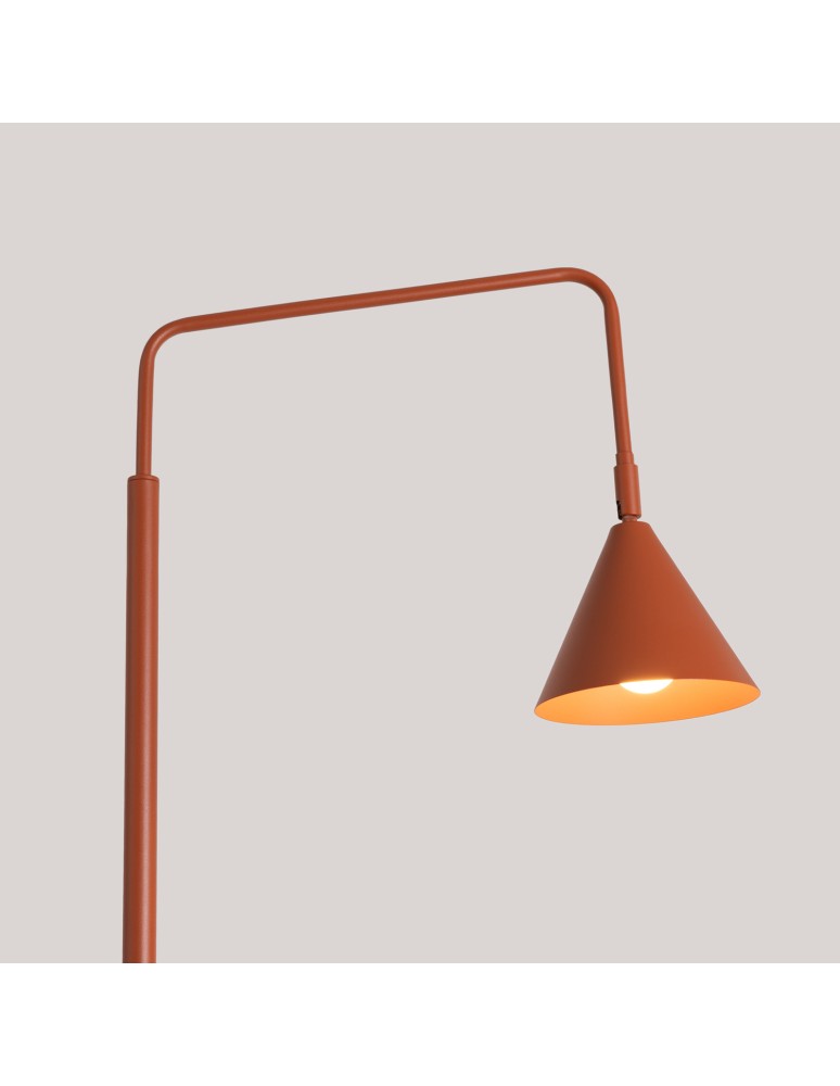 Sollux Lampa podłogowa NOX ochra czerwona SL.2586