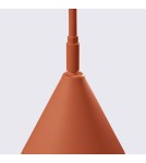Sollux Lampa podłogowa NOX ochra czerwona SL.2586