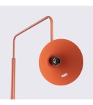 Sollux Lampa podłogowa NOX ochra czerwona SL.2586
