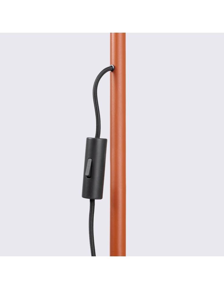 Sollux Lampa podłogowa NOX ochra czerwona SL.2586