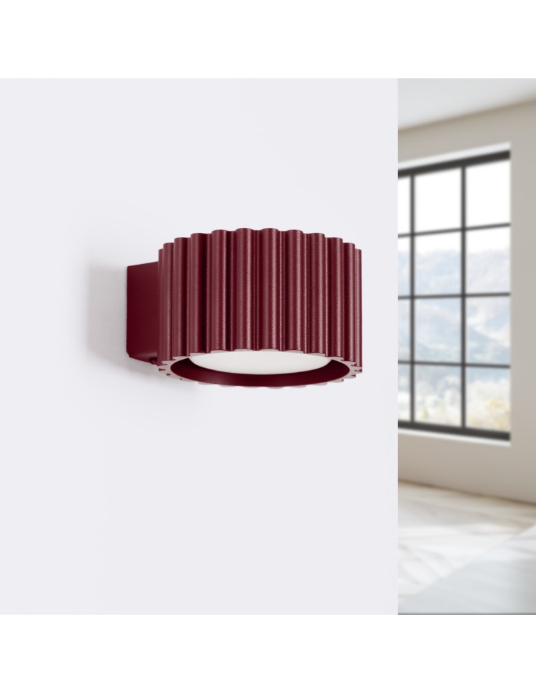 Sollux Kinkiet AURA burgund Gx53 SL.2620 Sollux Kinkiet AURA burgund Gx53 SL.2620