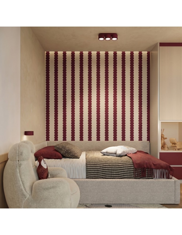 Sollux Kinkiet AURA burgund Gx53 SL.2620 Sollux Kinkiet AURA burgund Gx53 SL.2620