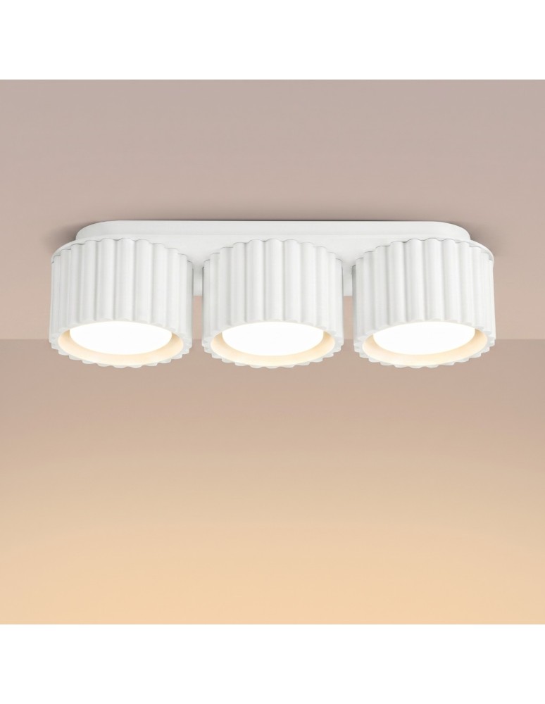 Sollux Plafon AURA 3 biały Gx53 SL.2628 Sollux Plafon AURA 3 biały Gx53 SL.2628