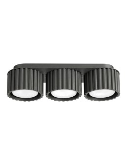 Sollux Plafon AURA 3 czarny Gx53 SL.2629