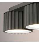 Sollux Plafon AURA 3 czarny Gx53 SL.2629 Sollux Plafon AURA 3 czarny Gx53 SL.2629
