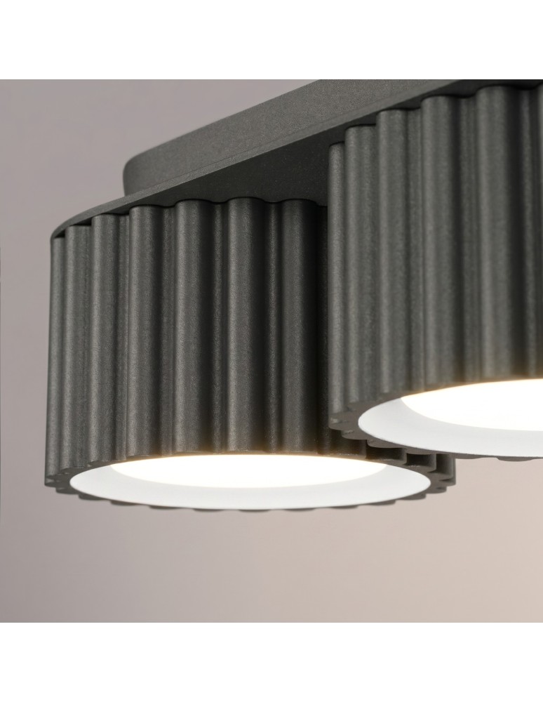 Sollux Plafon AURA 3 czarny Gx53 SL.2629 Sollux Plafon AURA 3 czarny Gx53 SL.2629
