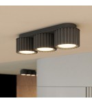 Sollux Plafon AURA 3 czarny Gx53 SL.2629 Sollux Plafon AURA 3 czarny Gx53 SL.2629