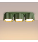Sollux Plafon AURA 3 zielony oliwkowy Gx53 SL.2631 Sollux Plafon AURA 3 zielony oliwkowy Gx53 SL.2631