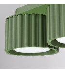 Sollux Plafon AURA 3 zielony oliwkowy Gx53 SL.2631 Sollux Plafon AURA 3 zielony oliwkowy Gx53 SL.2631