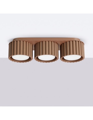Sollux Plafon AURA 3 mocca Gx53 SL.2633 - produkt 2