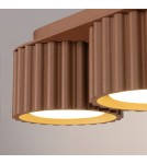 Sollux Plafon AURA 3 mocca Gx53 SL.2633