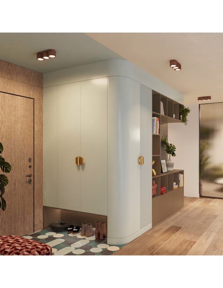 Sollux Plafon AURA 3 mocca Gx53 SL.2633